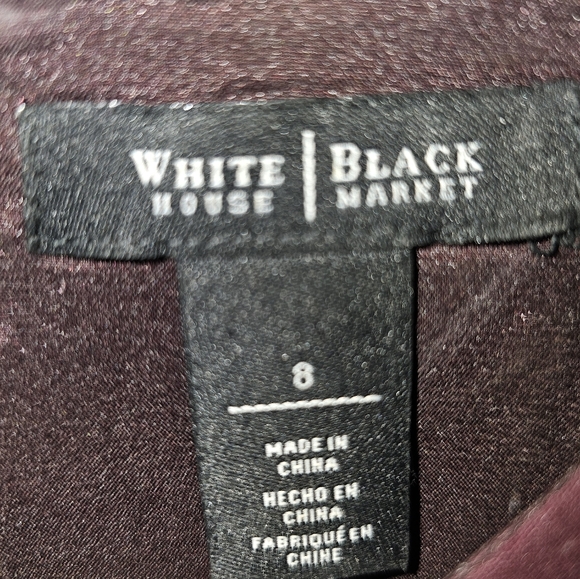 Elegant Sleeveless Purple Dress Size 8 - Picture 2 of 6